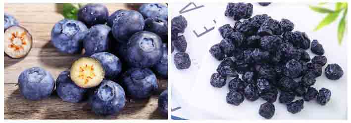 藍(lán)莓熱泵烘干機(jī)效果 藍(lán)莓熱泵烘干機(jī)效果